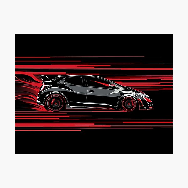 Item preview, 2016 Honda Civic Type R FK2 Grey designed and sold by motomojo69.