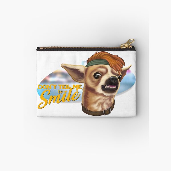 Aperçu de l'œuvre Feisty Chihuahua dit Ne me dites pas de sourire – Variante Tito créée et vendue par cheeborg.