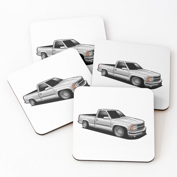 Item preview, Chevrolet C/K 1500 White designed and sold by vektoranda.