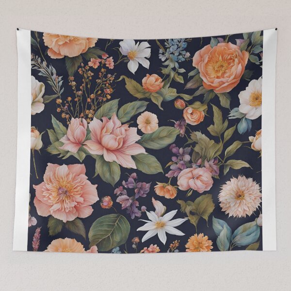 Item preview, Vintage Antique Rose Pattern designed and sold by FitEnvy.