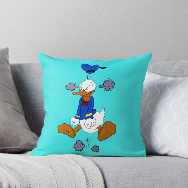 Item preview, Donald Duck - Teal background designed and sold by Art-by-Lark.