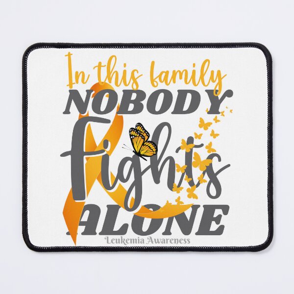 Item preview, In this Family No One Fights Alone Leukemia Awareness designed and sold by Heather Wheeler.