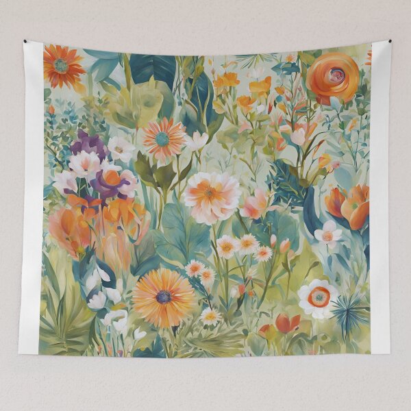 Item preview, Vintage Floral Pattern designed and sold by FitEnvy.