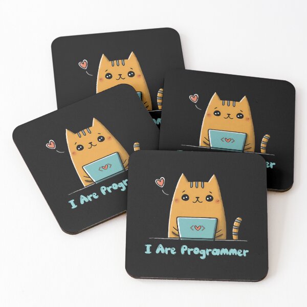 Item preview, Programmer Cat Beep Boob Coding designed and sold by Meow Cat.