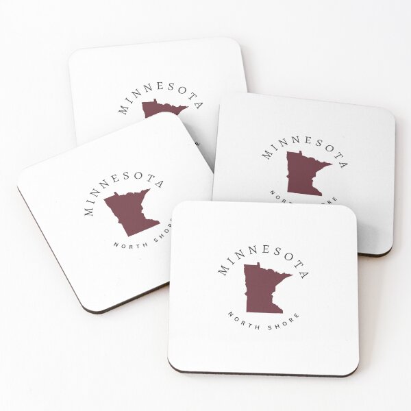 Item preview, Minnesota North Shore Maroon designed and sold by FlyFreeBirdie.