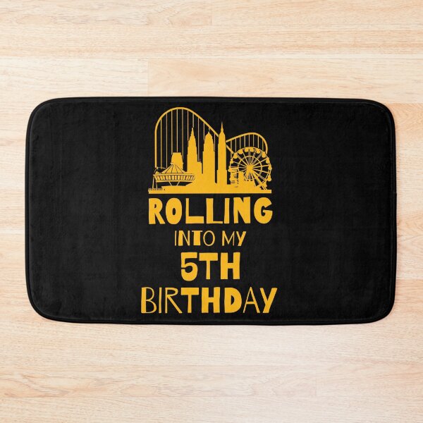 Item preview, Rolling into my 5th Birthday designed and sold by 87-Aesthetics.