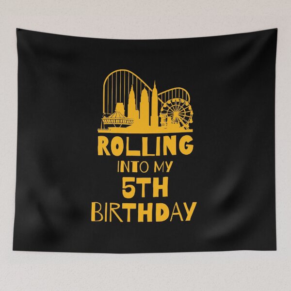 Item preview, Rolling into my 5th Birthday designed and sold by 87-Aesthetics.