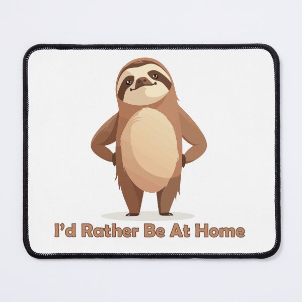 Item preview, I'd Rather Be At Home designed and sold by AllAboutStuffz.