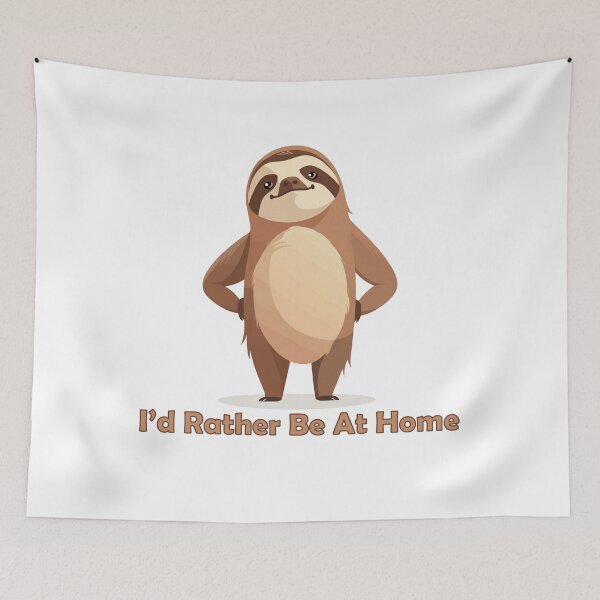 Item preview, I'd Rather Be At Home designed and sold by AllAboutStuffz.