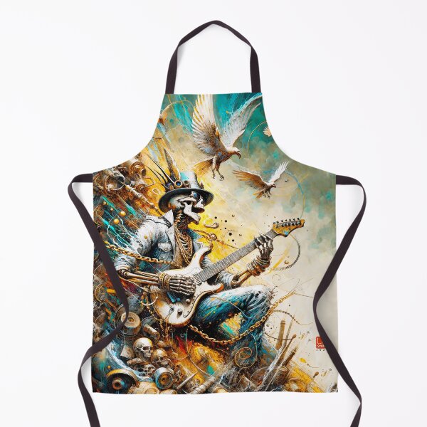 Item preview, Skeleton Rock Band - Guitarist designed and sold by LUMINGSTUDIO.