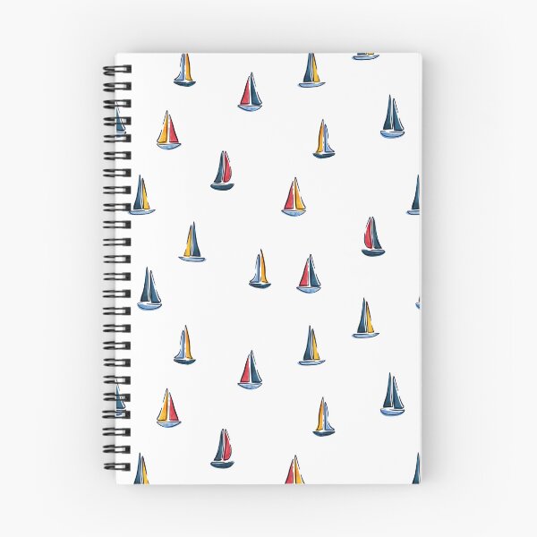 Item preview, Nautical - Sailboats (Red & Blue) designed and sold by littlearrow.