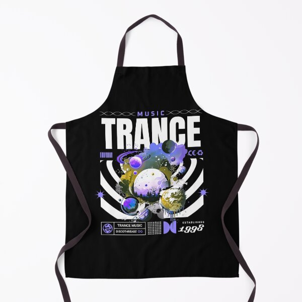 Item preview, TRANCE  - Trippy Scene (white)  designed and sold by Discothreadz.