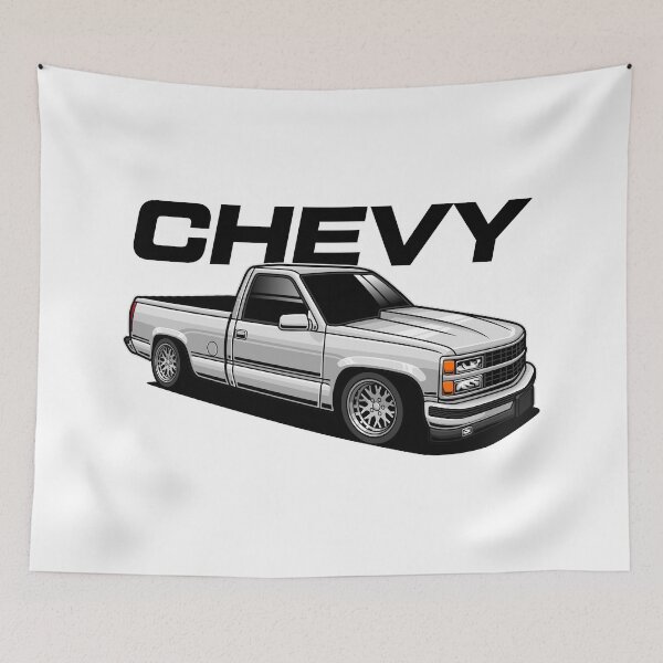 Item preview, Chevrolet C/K 1500 White designed and sold by vektoranda.