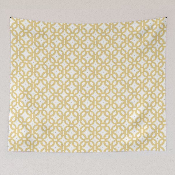 Item preview, Golden Gridlock Seamless Pattern designed and sold by pawipat.