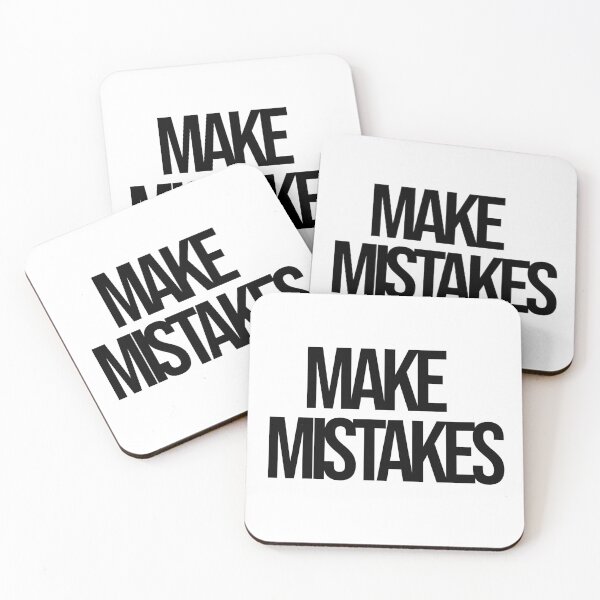 Item preview, Make Mistakes designed and sold by AGiantShop.