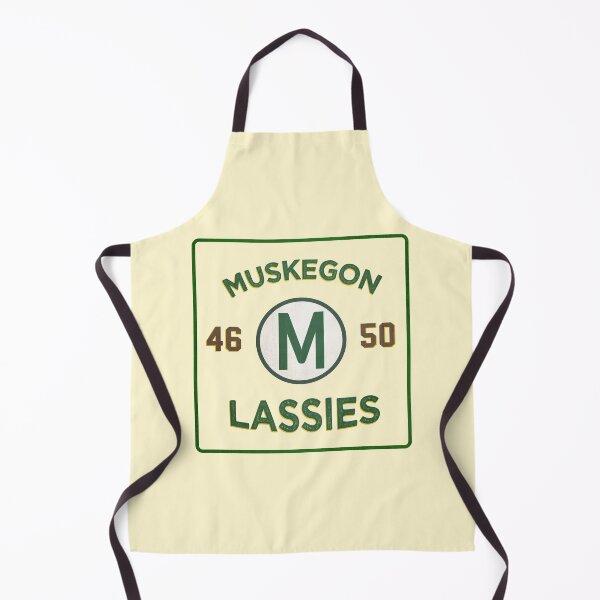Item preview, Muskegon Lassies • AAGPBL 1946-1950 • Muskegon, Michigan designed and sold by MKE Rhine Maiden  •  Grumble Services, LLC..