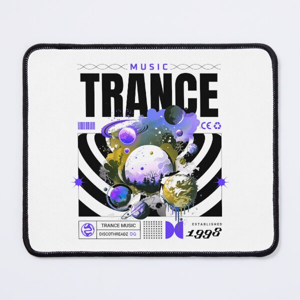 Item preview, TRANCE - Trippy Scene (white) designed and sold by Discothreadz.
