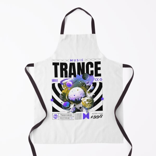 Item preview, TRANCE - Trippy Scene (white) designed and sold by Discothreadz.