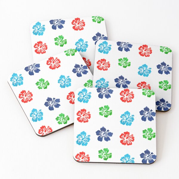 Item preview, Watercolor Hibiscus Flowers designed and sold by mynameisliana.