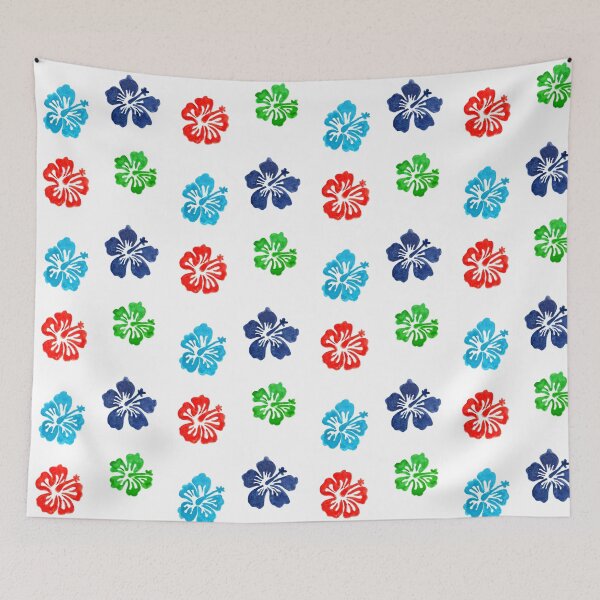 Item preview, Watercolor Hibiscus Flowers designed and sold by mynameisliana.