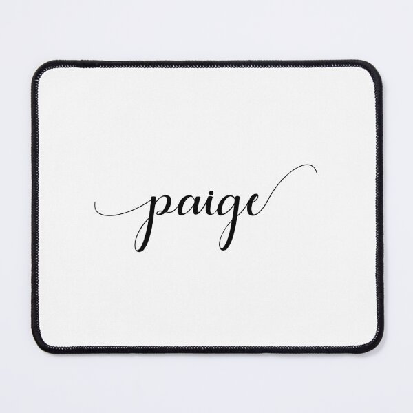 Item preview, Paige - Custom name on delicate black cursive font designed and sold by To the Lua.