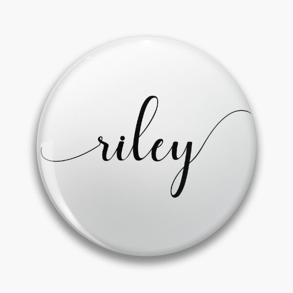 Item preview, Riley - Custom name on delicate black cursive font designed and sold by To the Lua.