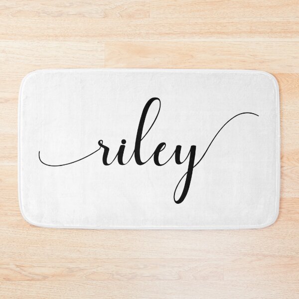 Item preview, Riley - Custom name on delicate black cursive font designed and sold by To the Lua.