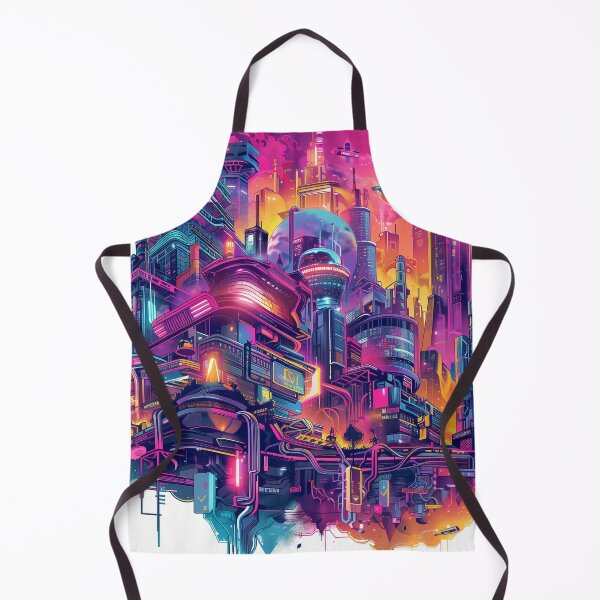 Item preview, Neon Metropolis designed and sold by Chaotic Cuties.