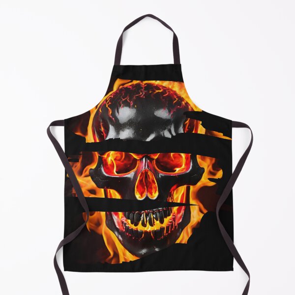 Item preview, Fire skull designed and sold by DebriArte.