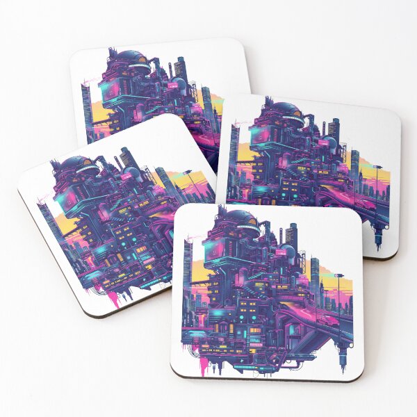 Item preview, Dystopian Cityscape designed and sold by Chaotic Cuties.