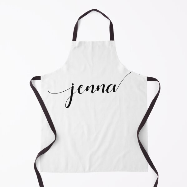 Item preview, Jenna - Custom name on delicate black cursive font designed and sold by To the Lua.
