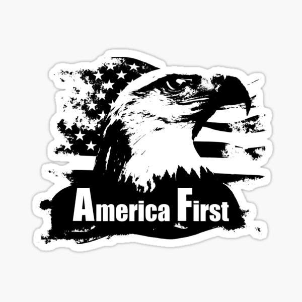Item preview, America First "Icon of Freedom" designed and sold by MixtapeMarket.