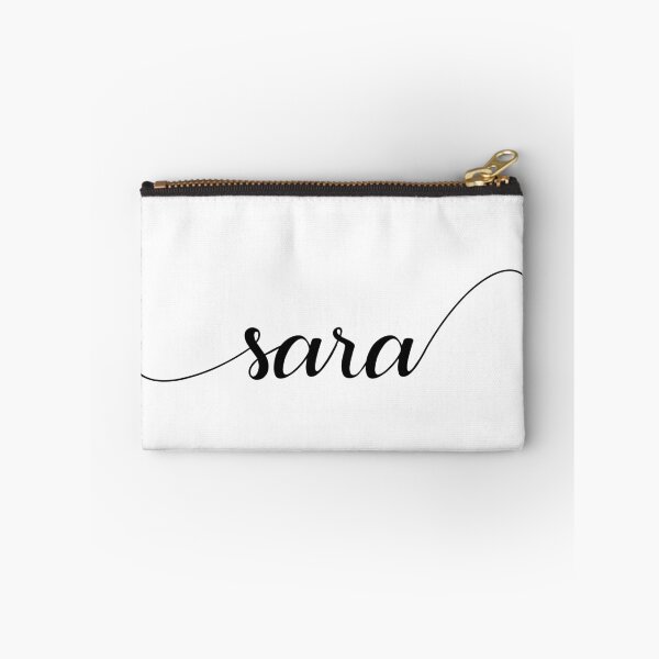 Item preview, Sara - Custom name on delicate black cursive font designed and sold by To the Lua.