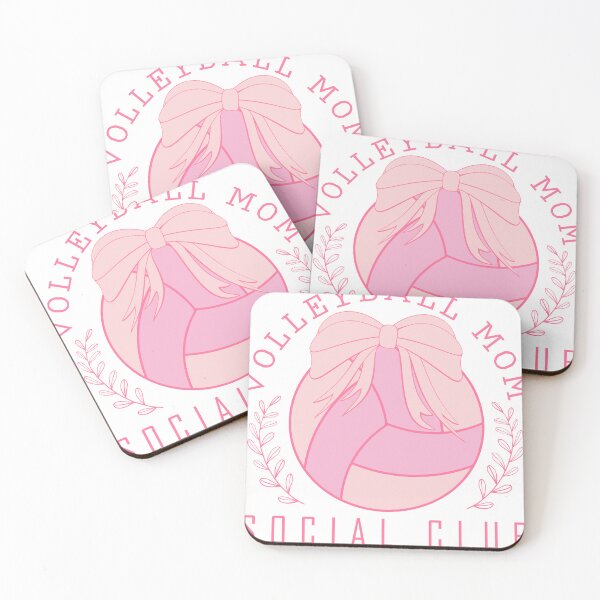 Item preview, Volleyball mom social club pink designed and sold by fashion-label.