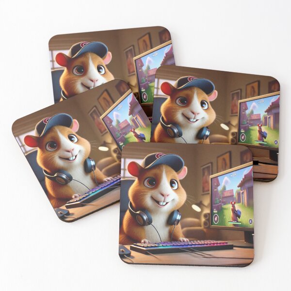 Item preview, Gamer Abyssinian Guinea Pig designed and sold by Sillytoe.