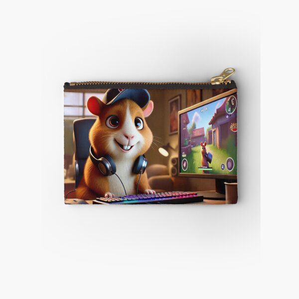Item preview, Gamer Abyssinian Guinea Pig designed and sold by Sillytoe.
