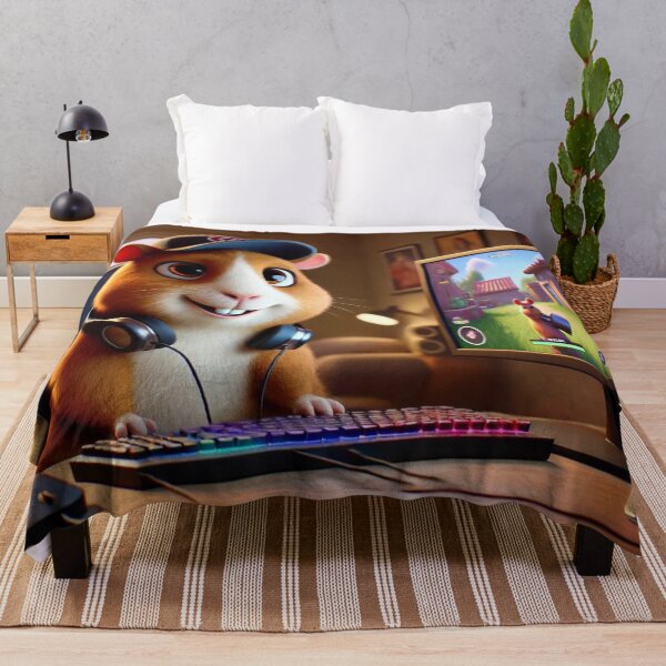 Item preview, Gamer Abyssinian Guinea Pig designed and sold by Sillytoe.
