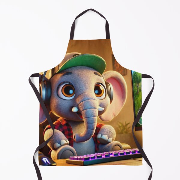 Item preview, Gamer African Elephant designed and sold by Sillytoe.