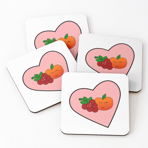 Artikelvorschau, Taste Buddies: Himbeere und Pfirsich entworfen und verkauft von HarveyHandcraftsandDesigns.