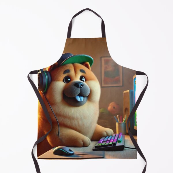 Item preview, Gamer Chow Chow Ray designed and sold by Sillytoe.