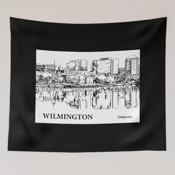 Artikelvorschau, Wilmington, Delaware - Seite 1 entworfen und verkauft von Lakeric Cityscapes.