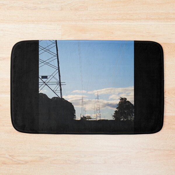 Item preview, High Voltage Power Lines Tawonga Australia designed and sold by Joy Watson - Natural Light Photography .