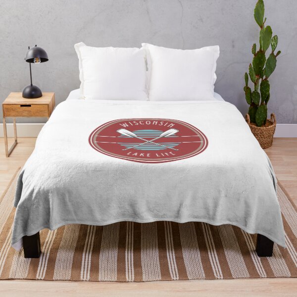 Item preview, Wisconsin Lake Life Red designed and sold by FlyFreeBirdie.