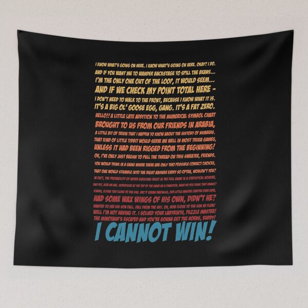 Item preview, I CANNOT WIN designed and sold by Witchlight Workshop.
