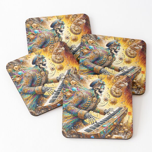 Item preview, Skeleton Rock Band - Keyboardist designed and sold by LUMINGSTUDIO.