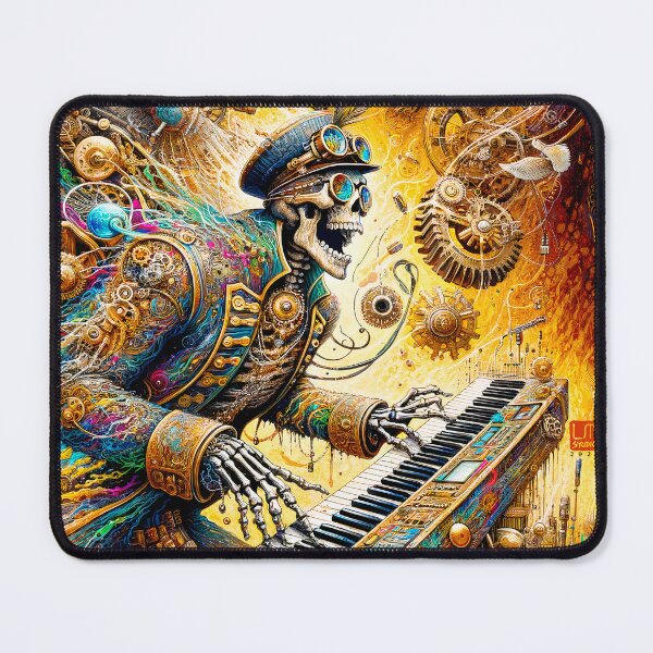 Item preview, Skeleton Rock Band - Keyboardist designed and sold by LUMINGSTUDIO.