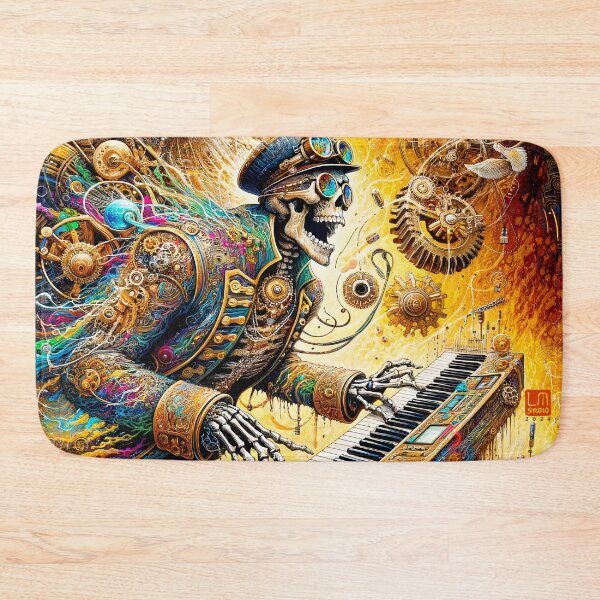 Item preview, Skeleton Rock Band - Keyboardist designed and sold by LUMINGSTUDIO.