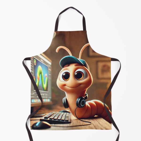 Item preview, Gamer Earthworm designed and sold by Sillytoe.