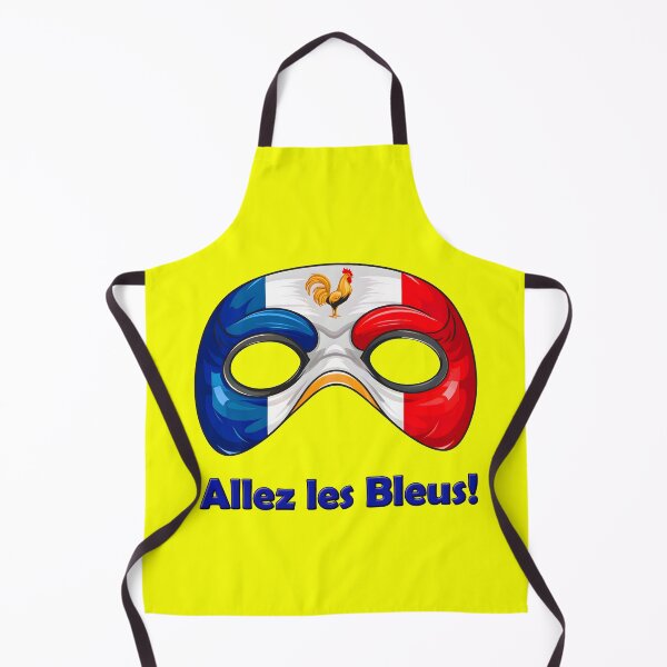 Item preview, Vive Les Bleus: Wear Your French face mask designed and sold by Designfordream.