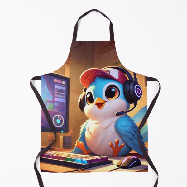 Item preview, Gamer Fairy-Wren designed and sold by Sillytoe.